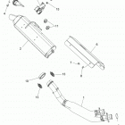 A18SVA85B5 SCRAMBLER 850 Engine, exhaust - a18sva85b5 (101048)