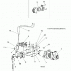 A19SHD57B9/E57BJ/E57BW SPORTSMAN 570 SP Chassis, winch - a19shd57b9 (100025)