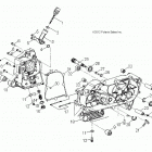 A19YAK05B7/B6/N7/N6 OUTLAW 50 Engine, crankcase - a19yak05b7  /  b6  /  n7  /  n6 (49a...