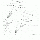 A19SXD95B9/SXE95BN/SXZ95BP SPORTSMAN 1000 XP 48 Suspension, front a-arms - a19sxd95b9  /  sxe95bn  /  sx...