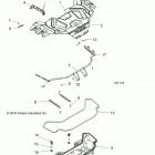 A18SXA85B1/B7/SXE85BM/BS/B9 SPORTSMAN 850 SP Body, front rack - a18sxa85b1  /  b7  /  sxe85bm  /  bs ...