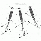 A19YAP20A4/N4 PHOENIX 200 Suspension, shocks - a19yap20a4  /  n4 (49atvsusp08phx)