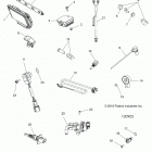 A18SYE85BB 850 SPORTSMAN TOURING SP Electrical, switches, sensors, ecu and control modules -...