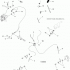 A19SDA57B7/L7/SDD57LU/SDE57B5 SPORTSMAN TOURING 570 EFI/EPS Brakes, brake lines - a19sda57b7  /  l7  /  sdd57lu  /  ...