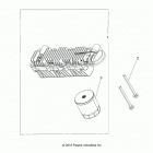 A18HZA15N4 ATV RGR 150 EFI MD Engine, oil cooler and filter - a18hza15n4 (100790)