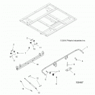 A18S6E57F1 570 SPORTSMAN 6X6 EURO Body, dump box lever and shock mounting - a18s6e57f1