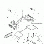 A19SYE85BH SPORTSMAN TOURING 850 SP Body, rear rack asm. - a19sye85bh (100076)