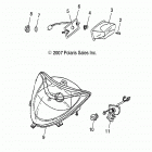 A18YAP20A8/N8 PHOENIX 200 Electrical, headlight and taillight - a18yap20a8  /  n8 ...