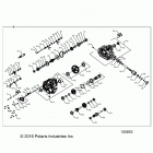 A18DAA50B7 ACE 500 SOHC Drive train, main gearcase - a18daa50b7 (100853)