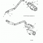 A19SYE95BV SPORTSMAN TOURING XP 1000 Engine, exhaust - a19sye95bv