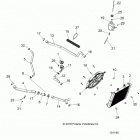 A18SEA50B1/B5/SEE50B5/B8/SEG50B8 SPORTSMAN 450 HO Engine, cooling system - a18sea50b1  /  b5  /  see50b5  ...