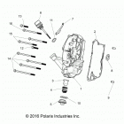 A18HAA15N7 ACE 150 MD Engine, crankcase cover asm, right - a18haa15n7