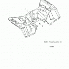 A18SXD95B9/SXE95BR/BC/BE SPORTSMAN 1000 XP Body, rear cab - a18sxd95b9  /  sxe95br  /  bc  /  be (1...