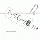 A19YAP20A4/N4 PHOENIX 200 Drive train, primary clutch - a19yap20a4  /  n4 (49atvcl...