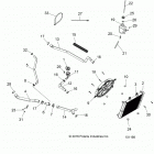 A19SJE57BH SPORTSMAN 570 SP TOURING Engine, cooling system - a19sje57bh (101198)