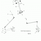 A18SXN85A8 SPORTSMAN 850 HIGH LIFTER Steering, steering post asm. - a18sxn85a8