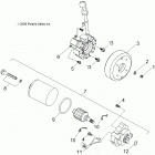 A18YAK05B4/B6/N4/N6/A4/A6 OUTLAW 50 Engine, generator and starting motor - a18yak05b4  /  b6...