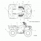 A18SEA50B1/B5/SEE50B5/B8/SEG50B8 SPORTSMAN 450 HO Body, decals - a18sea50b1  /  b5  /  see50b5  /  b8  /  ...