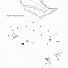 A18SXA85B1/B7/SXE85BM/BS/B9 SPORTSMAN 850 SP Body, seat - a18sxa85b1  /  b7  /  sxe85bm  /  bs  /  b9...