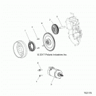 R18RT_87 RGR 900 XP ALL OPTIONS Engine, starter and drive - r18rt_87 all options (702178...