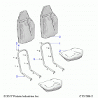 A18HZA15N4 ATV RGR 150 EFI MD Body, seat - a18hza15n4 (c101386-2)