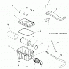 A18S6E57F1 570 SPORTSMAN 6X6 EURO Engine, air intake system - a18s6e57f1