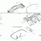 A18SXN85A8 SPORTSMAN 850 HIGH LIFTER Body, rear cab and rear rack - a18sxn85a8