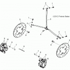 A19YAP20A4/N4 PHOENIX 200 Brakes, front - a19yap20a4  /  n4 (49atvbrakefrt13phx)