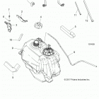 A18SEA50B1/B5/SEE50B5/B8/SEG50B8 SPORTSMAN 450 HO Body, fuel tank asm. - a18sea50b1  /  b5  /  see50b5  / ...