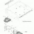 A18S6E57F1 570 SPORTSMAN 6X6 EURO Body, rear rack and box side rails - a18s6e57f1