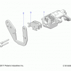 A18HZA15N4 ATV RGR 150 EFI MD Brakes, rear caliper -  a18hza15n4 (c101406)