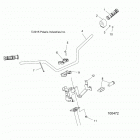 A18SAA50N5 450 SPORTSMAN HD 2x4 Steering, handlebar and controls - a18saa50n5 (100472)