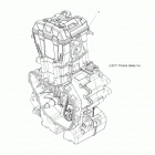 R18RMA50B4/B1 RGR 500, HDPE Engine, long block - r18rma50b4  /  b1 (49rgrsb12rzr570)