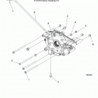 A18S6S57C1/CL 570 SPORTSMAN 6X6 TRACTOR Drive train, rear gearcase mounting - a18s6s57c1  /  cl