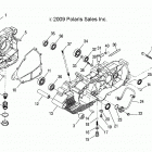 A18YAP20A8/N8 PHOENIX 200 Engine, crankcase - a18yap20a8  /  n8 (49atvcrankcase10p...