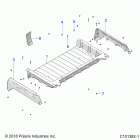 A18HZA15B4 ATV RGR 150 EFI Body, cargo box - a18hza15b4 (c101382-1)