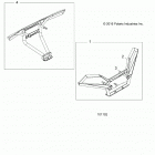 A19SXD95B9/SXE95BN/SXZ95BP SPORTSMAN 1000 XP 48 Body, deluxe bumpers - a18sxd95b9