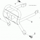 A18YAK05B4/B6/N4/N6/A4/A6 OUTLAW 50 Chassis, bumper - a18yak05b4  /  b6  /  n4  /  n6  /  a4...