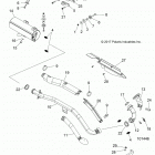 A18SUE57N5 SPORTSMAN 570 EFI UTE Engine, exhaust - a18sue57n5