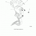 A18HAA15B7/B2 ACE 150 EFI, 501S, INDY Engine, throttle pedal and mount - a18haa15b7  /  b2 (10...