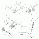 A18SDA57B7/L7/E57B5 SPORTSMAN TOURING 570 EFI/EPS Suspension, rear - a18sda57b7  /  l7  /  e57b5