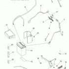 A18SWS57C1/C2/E2 SPORTSMAN 570 X2 EPS TRACTOR Electrical, battery - a18sws57c1  /  c2  /  e2 (100724)