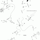 A18SDA57B7/L7/E57B5 SPORTSMAN TOURING 570 EFI/EPS Brakes, brake lines - a18sda57b7  /  l7  /  e57b5