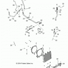 A18DAA57F5 ACE 570 EFI EURO Engine, cooling system - a18daa57f5 (49atvcool15ace570)