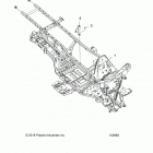 A18SWE57F1 SPORTSMAN 570 X2 EPS EU Chassis, frame - a18swe57f1 (100985)