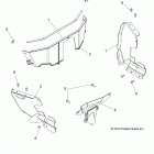 A18DAA57F5 ACE 570 EFI EURO Body, splash shields - a18daa57f5 (49atvshield15ace570)