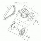 A18HAA15N7 ACE 150 MD Drive train, primary clutch - a18haa15n7 (101160)