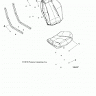 A18DAA57F5 ACE 570 EFI EURO Body, seat asm. - a18daa57f5 (100287)