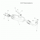 A18HAA15N7 ACE 150 MD Engine, exhaust system - a18haa15n7