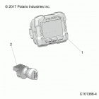 A18HZA15N4 ATV RGR 150 EFI MD Electrical, dash controls - a18hza15n4 (c101388-4)